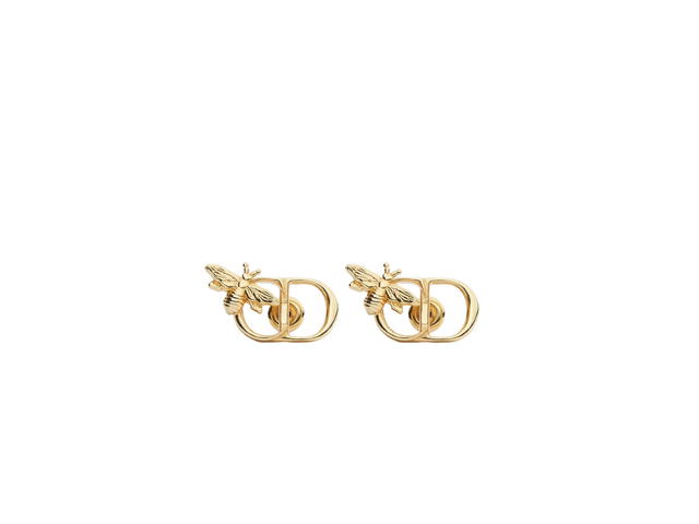 Dior Dior CD Garden Stud Earrings Gold - view 1