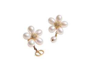 Buy Dior Dioriviera Brush & Bloom Earrings Gold-Finish at Sasom – Authentic and Ready to Ship