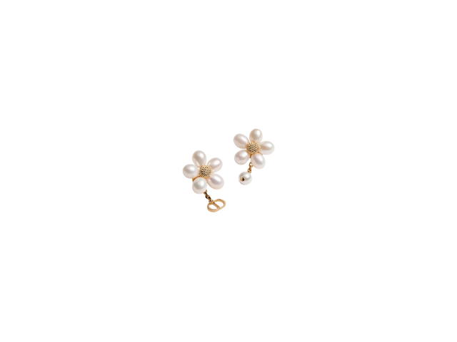 Dior Dior Dioriviera Brush & Bloom Earrings Gold-Finish - view 1