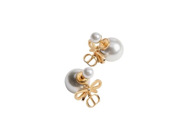 Dior Dior Tribales Earrings Gold-Finish - view 2