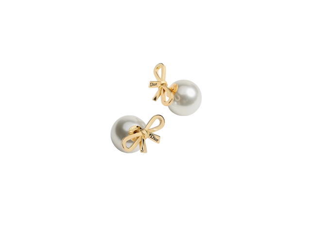 Dior Dior Tribales Earrings Gold-Finish - view 2