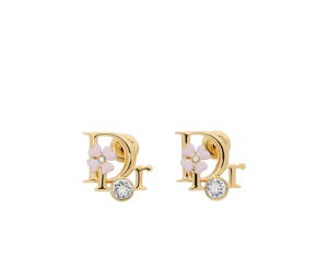 Buy Dior Precious Clover Stud Earrings Gold at Sasom – Authentic and Ready to Ship