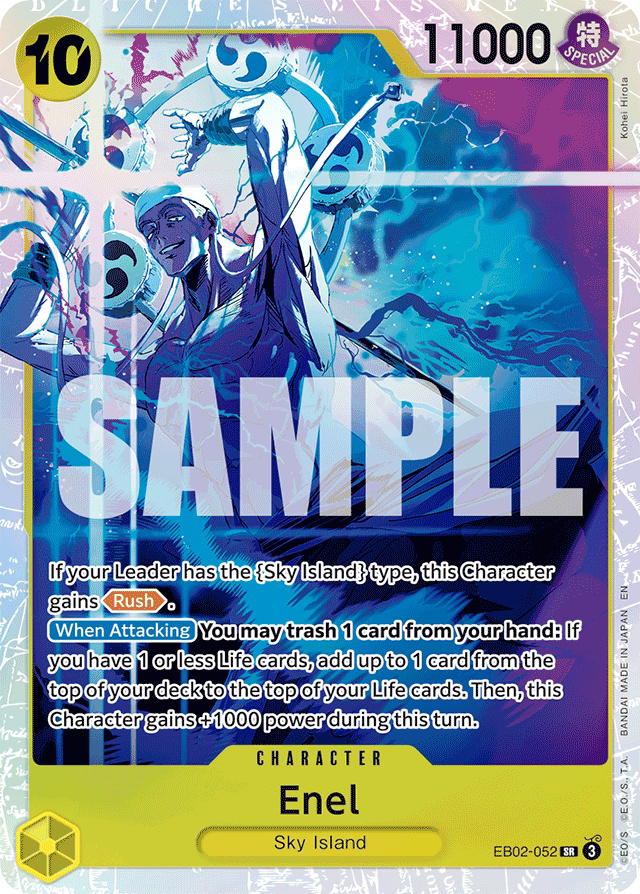 One Piece One Piece Enel SR [EB02-052] Extra Booster "Anime 25th Collection" (EN)