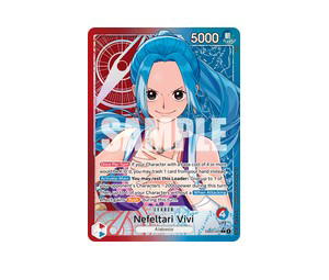 Buy One Piece Nefeltari Vivi L [EB03-001] Extra Booster "Heroines Edition" [AltArt] (EN) at Sasom – Authentic and Ready to Ship