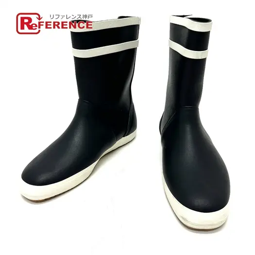Buy Eddie period logo Bicolor rain bootsboots at Sasom – Authentic and Ready to Ship