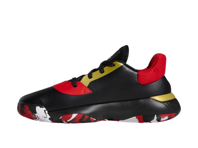 adidas adidas Pro Bounce 2019 Low Black Scarlet Gold - view 2