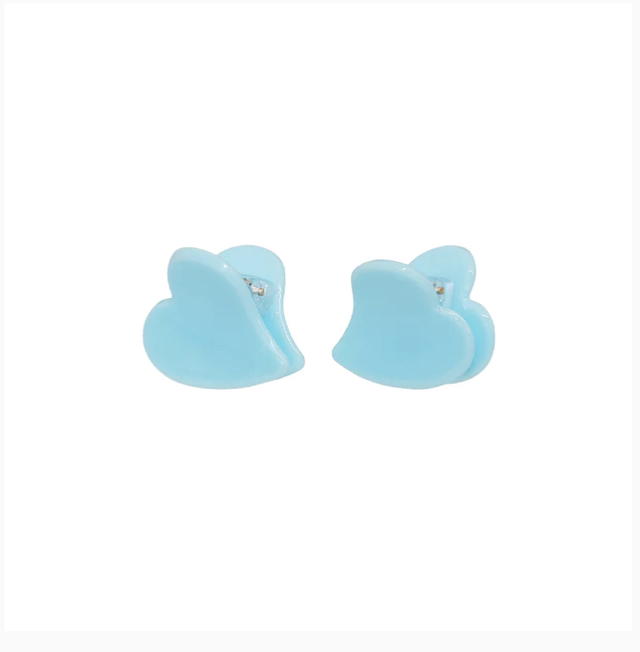 EMI JAY THAILAND EMI JAY Baby Heart Clips in AQUA LOVE - view 1