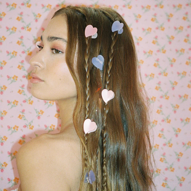 EMI JAY THAILAND EMI JAY Baby Heart Clips in AQUA LOVE - view 2