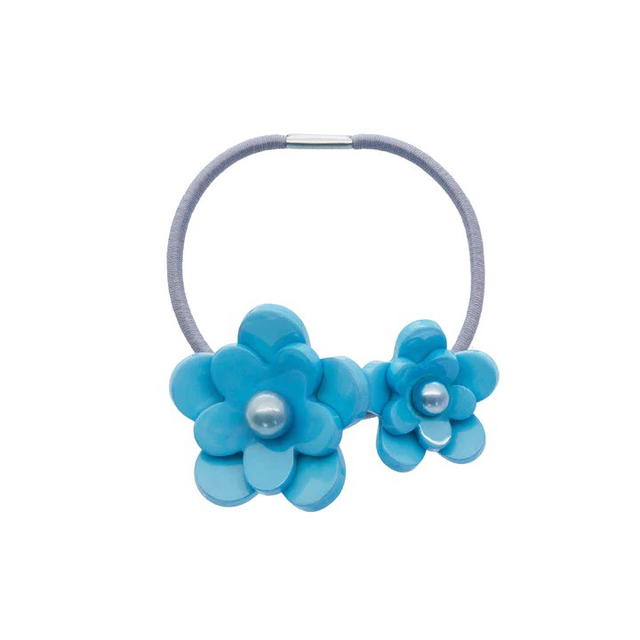 EMI JAY THAILAND EMI JAY Bobble Hair Tie in CERELUEAN FLOWER - view 1