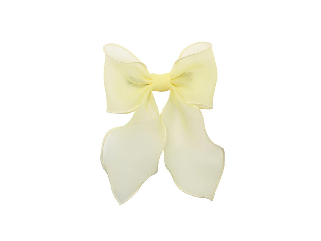 EMI JAY THAILAND EMI JAY Bow Barrette in PALE YELLOW
