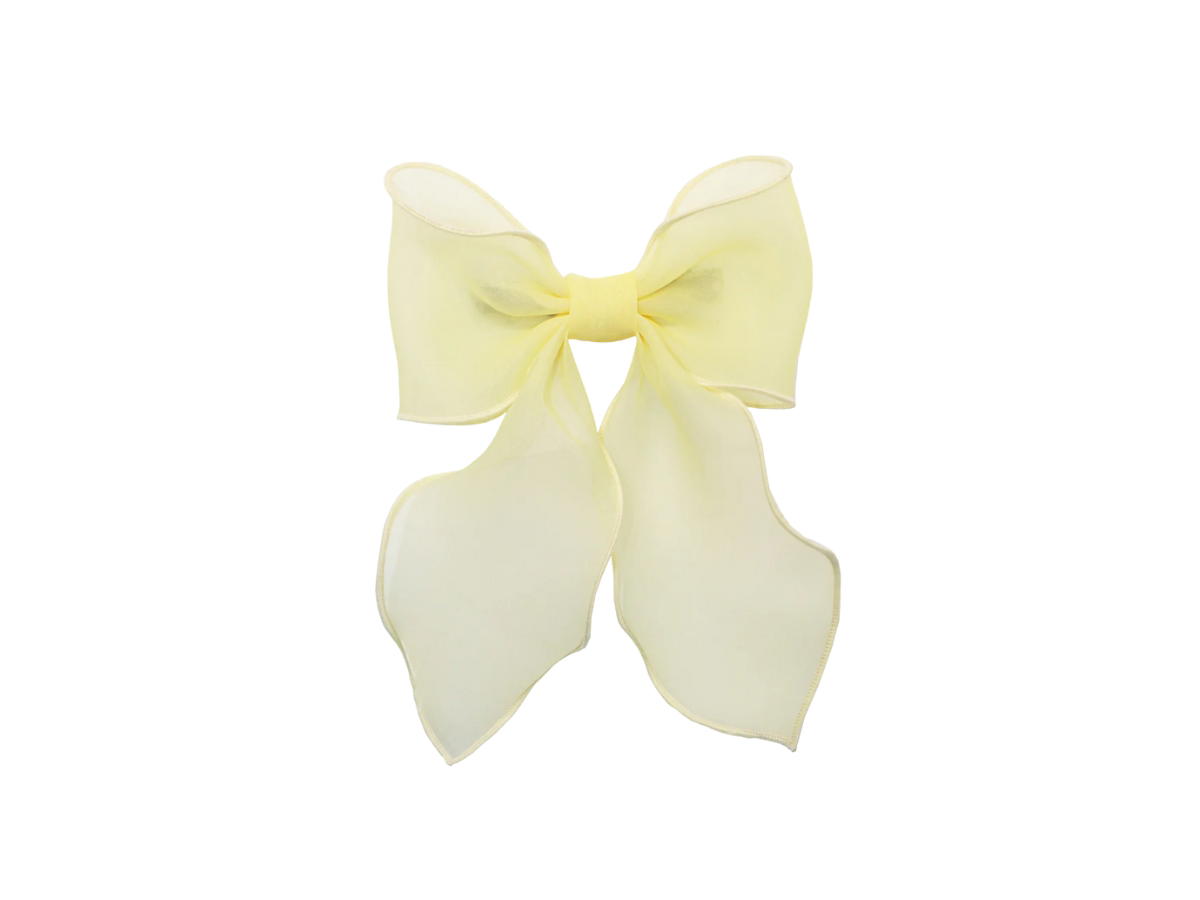EMI JAY THAILAND EMI JAY Bow Barrette in PALE YELLOW