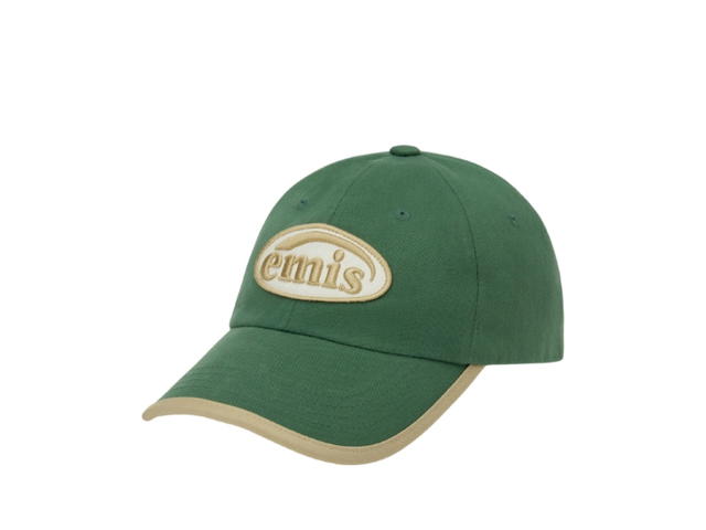 Emis Emis Beige Trimming Ball Cap Green - view 2
