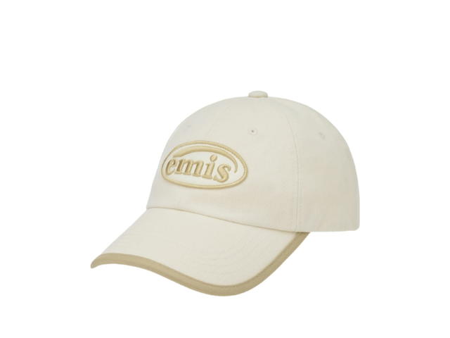 Emis Emis Beige Trimming Ball Cap Cream - view 2