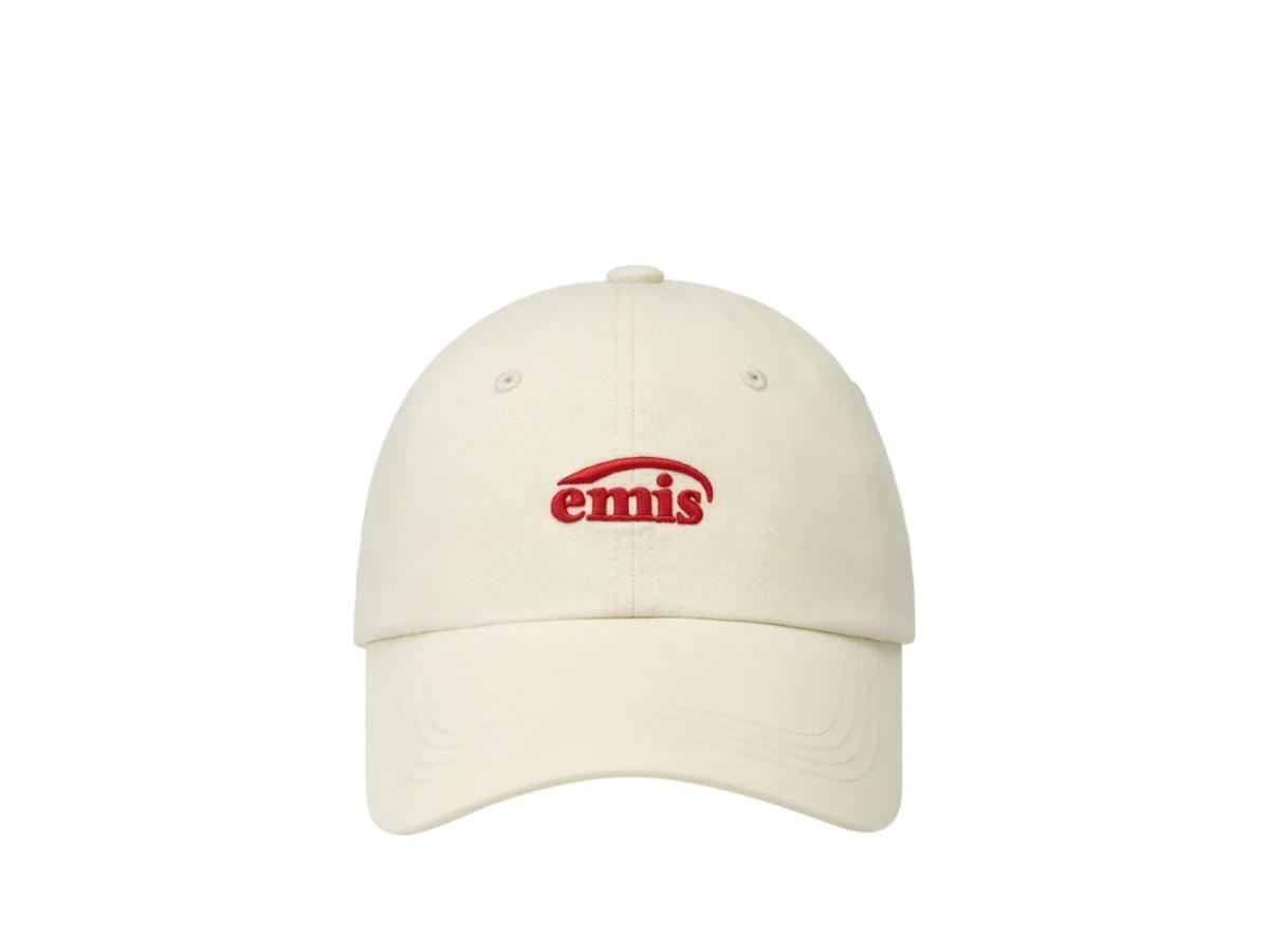Emis Emis Small Logo Ball Cap Cream