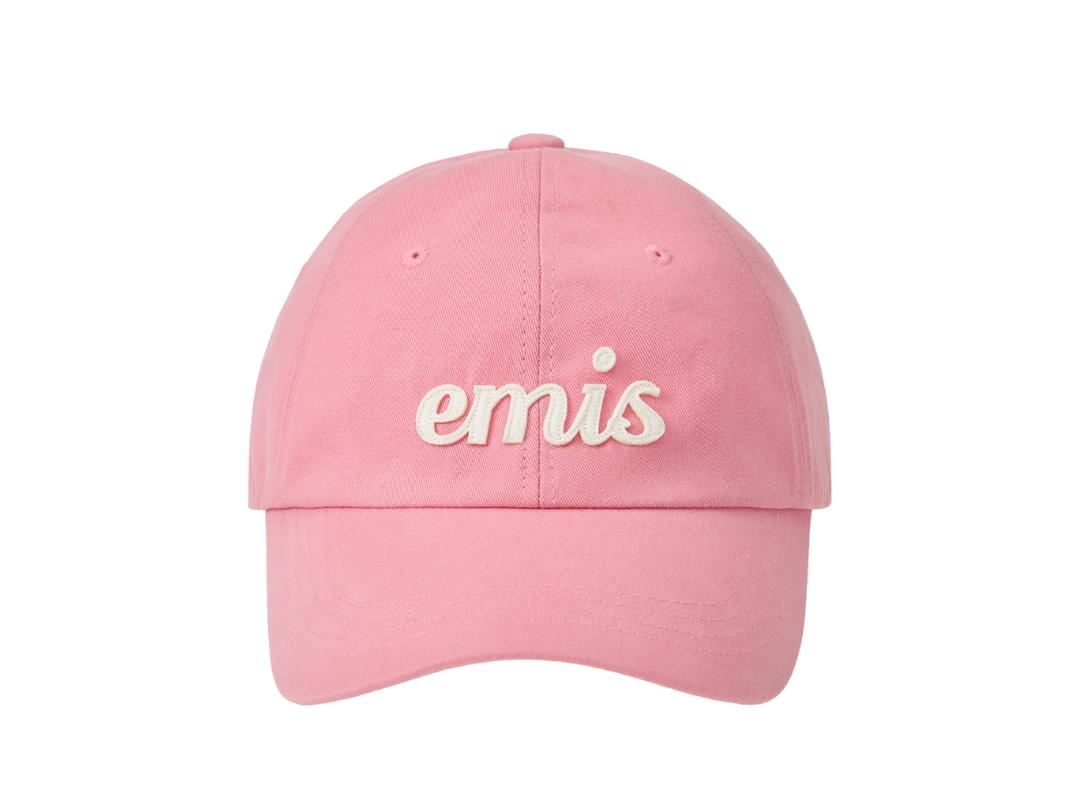 Emis Emis Applique Ball Cap Pink