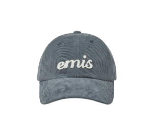 Buy Emis Applique Corduroy Ball Cap Ash Blue at Sasom – Authentic and Ready to Ship