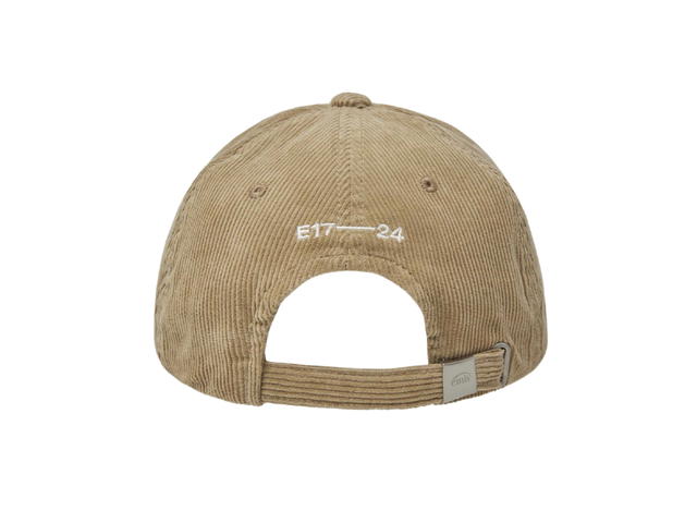 Emis Emis Applique Corduroy Ball Cap Beige - view 3