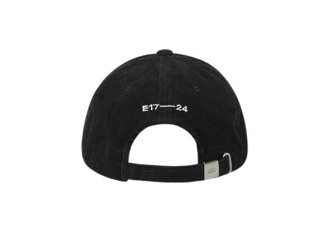 Emis Emis Applique Corduroy Ball Cap Black - view 3
