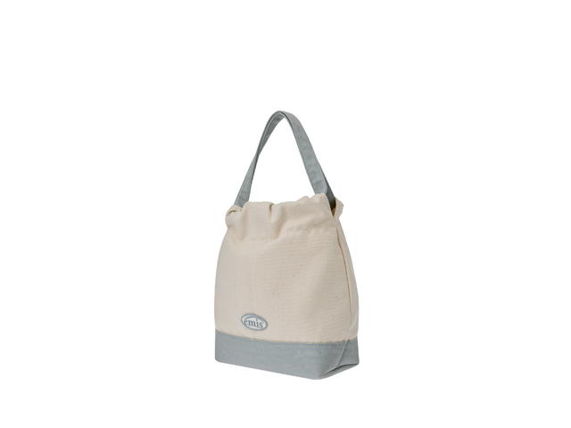 Emis Emis Canvas Tote Bucket Bag Blue - view 2