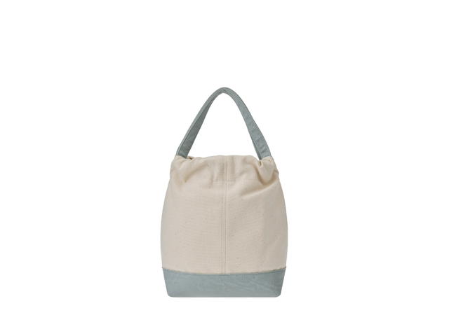 Emis Emis Canvas Tote Bucket Bag Blue - view 3