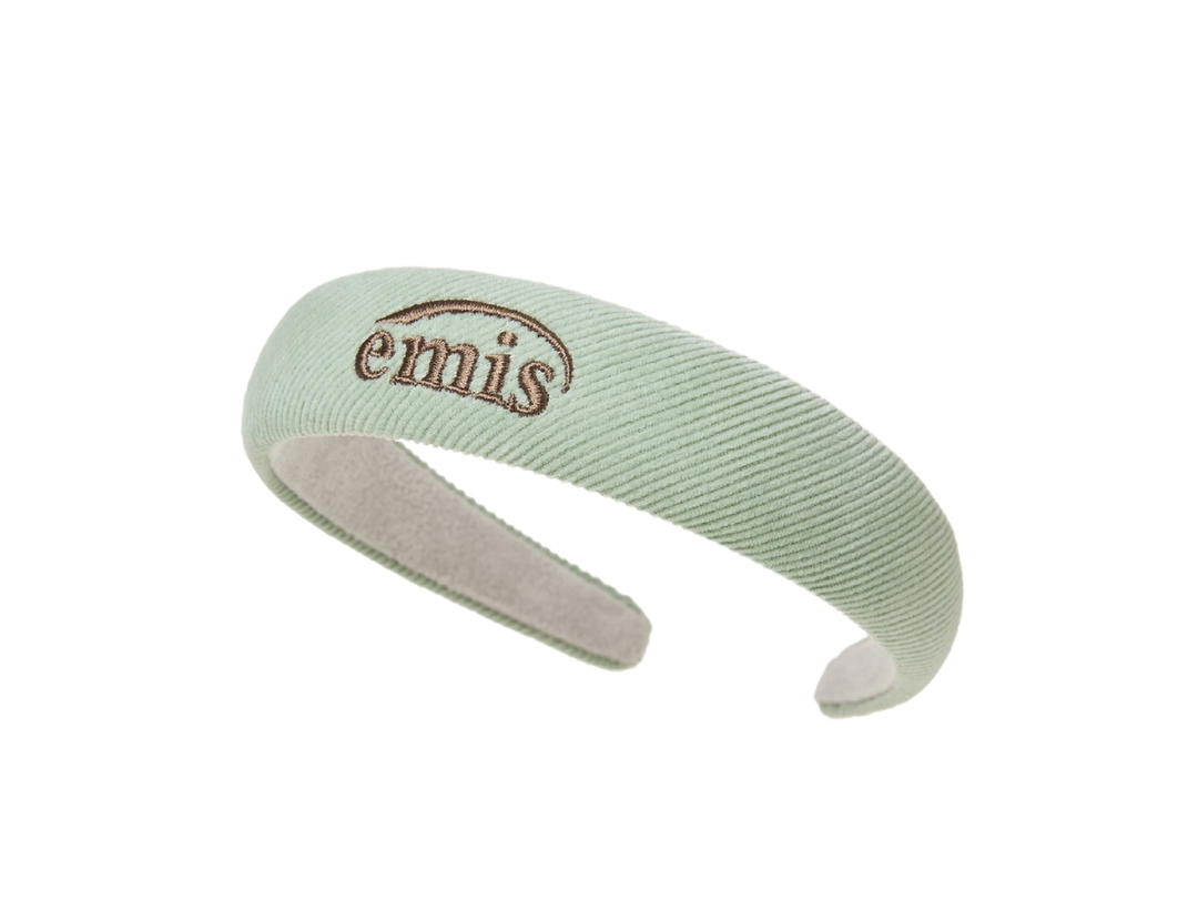 Emis Emis Corduroy Hairband Mint