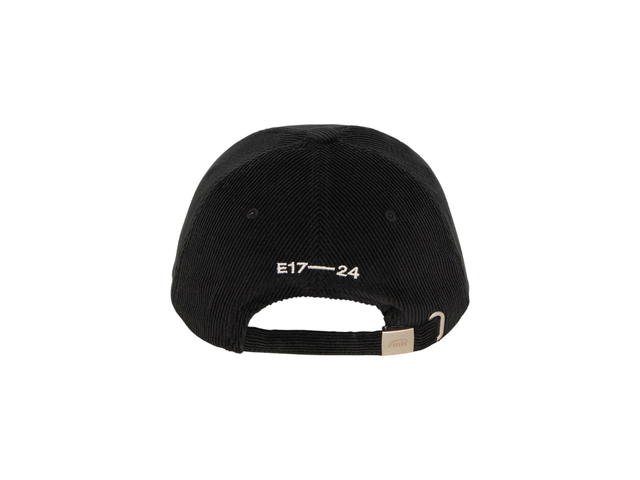 Emis Emis Corduroy Two-Tone Ball Cap Black - view 3