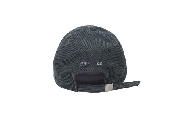 Emis Emis Corduroy Wappen Ball Cap Charcoal - view 3