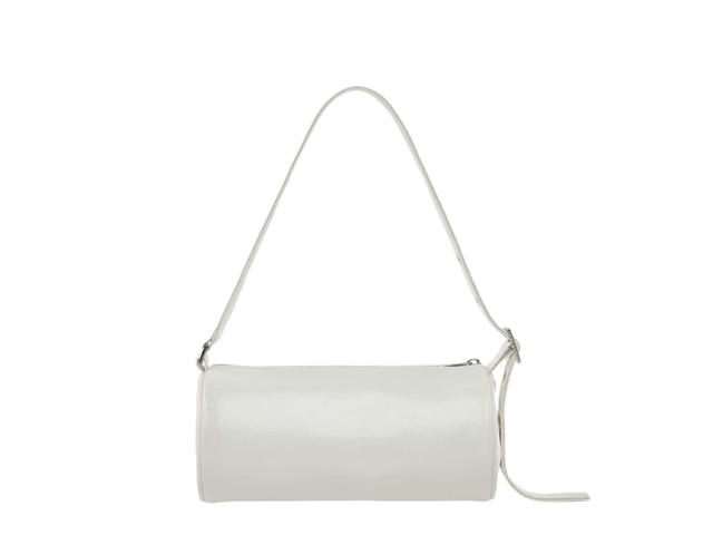 Emis Emis Embossed Barrel Bag Ivory - view 2