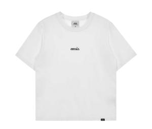 Buy Emis Embossing Logo T-Shirts White at Sasom – Authentic and Ready to Ship