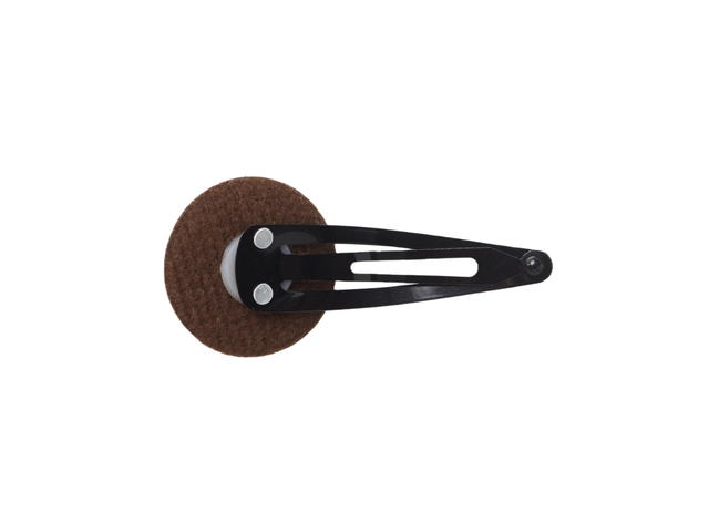Emis Emis Enamel Circle Hairpin Brown - view 2