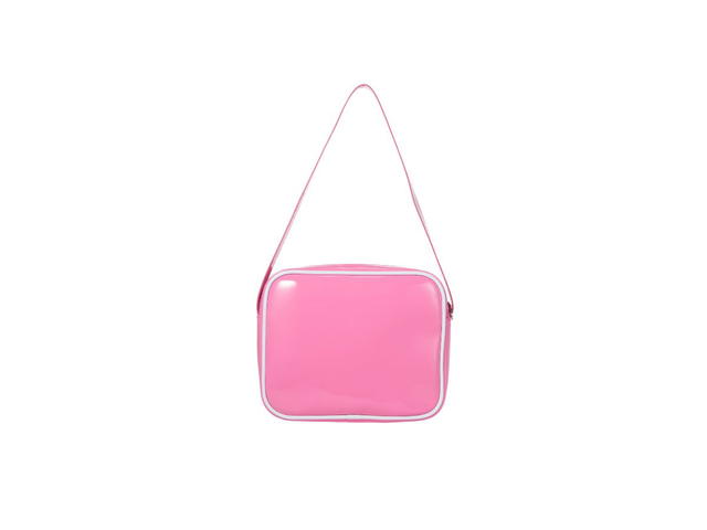 Emis Emis Enamel Shoulder Bag With Coin Purse Set-Pink - view 3