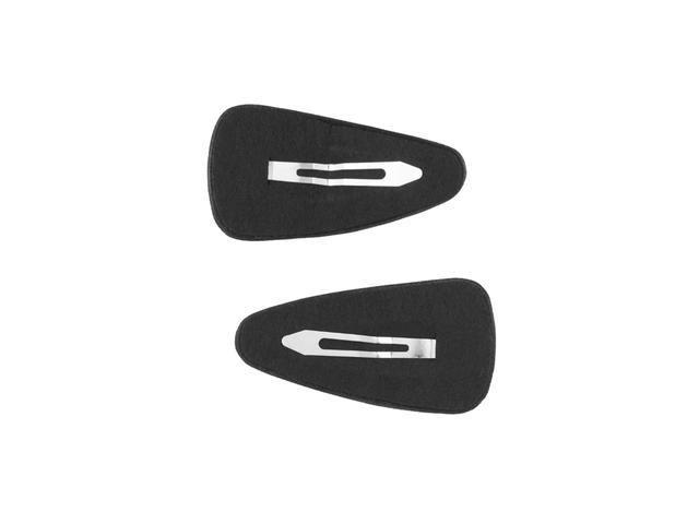 Emis Emis Gingham Check Wide Hairpin Black - view 2