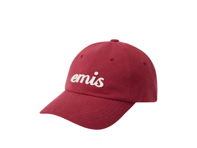 Emis Emis Applique Ball Cap Red - view 2