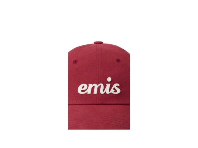 Emis Emis Applique Ball Cap Red - view 4