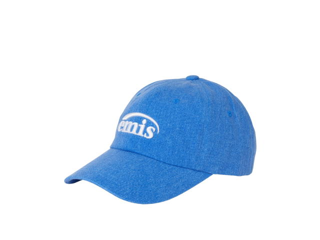 Emis Emis New Logo Pigment Ball Cap Blue - view 3