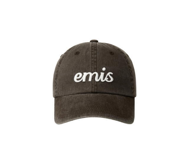 Emis Emis Vintage Pigment Ball Cap Brown - view 1