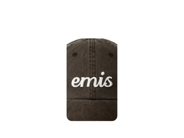 Emis Emis Vintage Pigment Ball Cap Brown - view 4