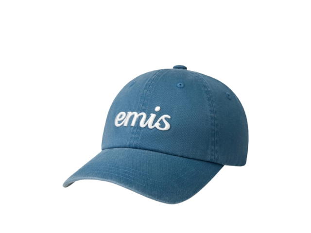 Emis Emis Vintage Pigment Ball Cap Blue Green - view 2