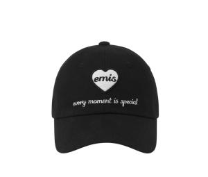 Buy Emis Heart Wappen Ball Cap Black at Sasom – Authentic and Ready to Ship