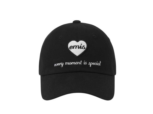 Emis Emis Heart Wappen Ball Cap Black - view 1