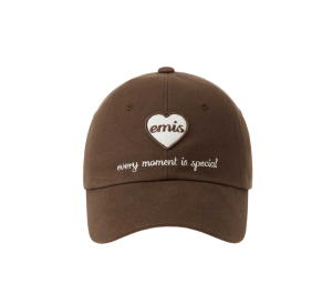 Buy Emis Heart Wappen Ball Cap Brown at Sasom – Authentic and Ready to Ship