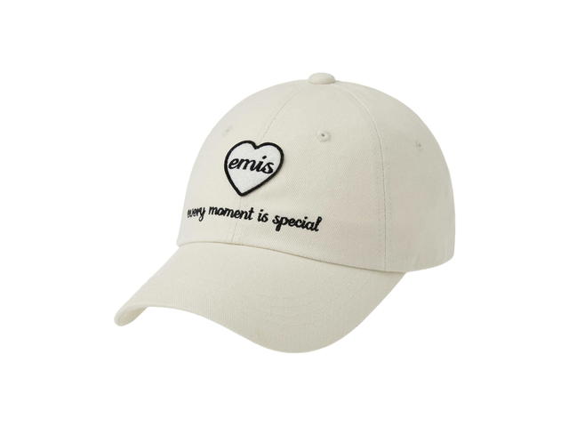 Emis Emis Heart Wappen Ball Cap Cream - view 2