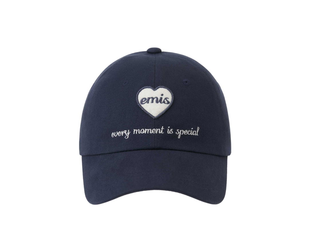 Emis Emis Heart Wappen Ball Cap Navy