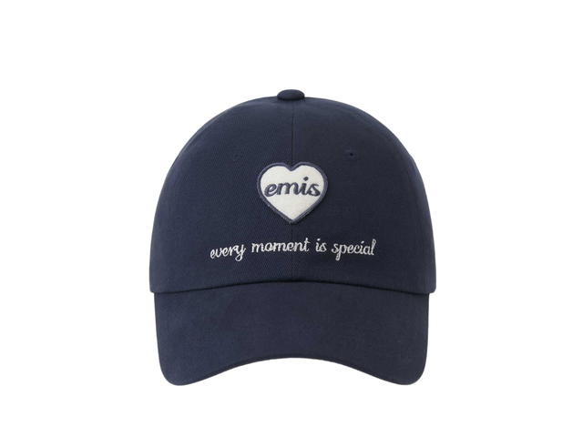 Emis Emis Heart Wappen Ball Cap Navy - view 1