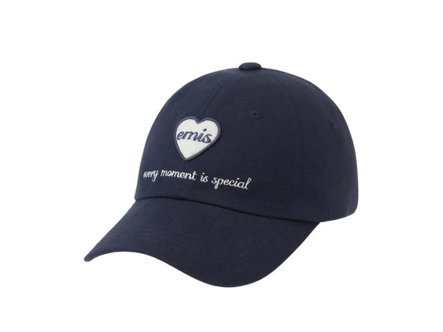 Emis Emis Heart Wappen Ball Cap Navy - view 2