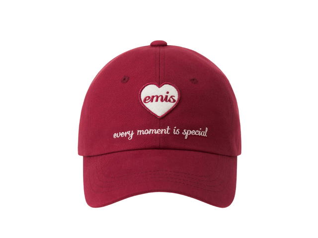 Emis Emis Heart Wappen Ball Cap Red - view 1