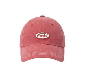 Buy Emis Mini Rubber Patch Pigment Ball Cap Red at Sasom – Authentic and Ready to Ship