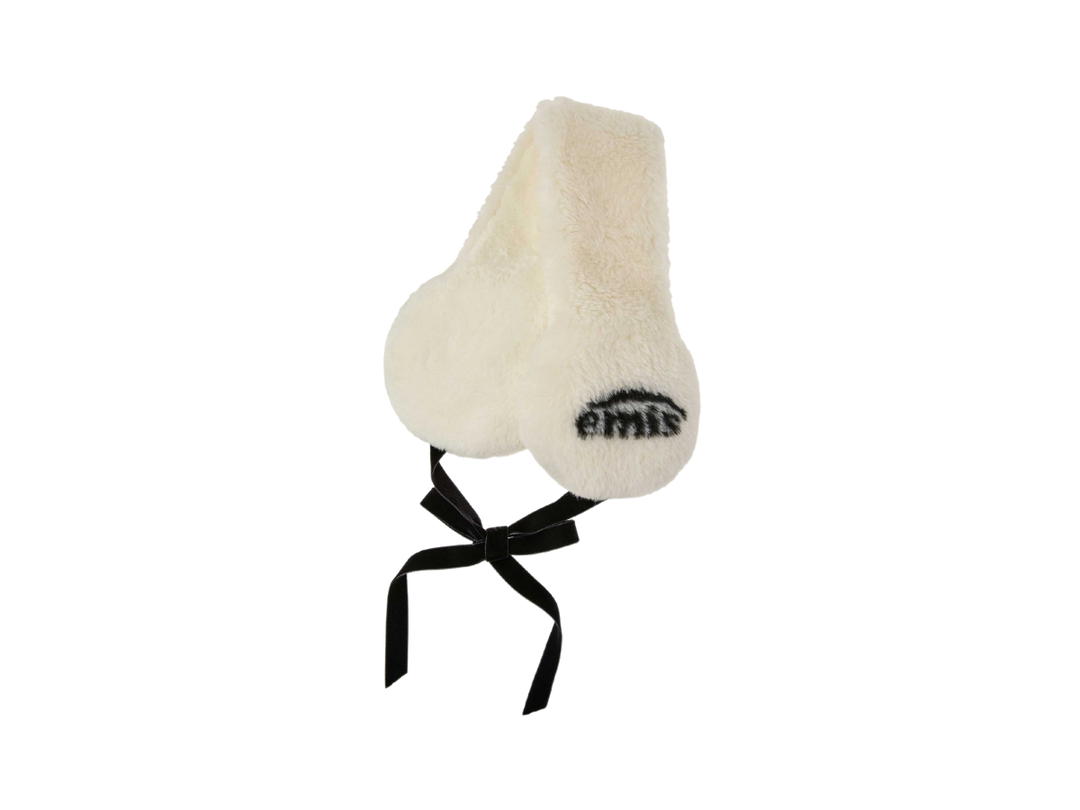 Emis Emis Logo Jacquard Ear Warmer White
