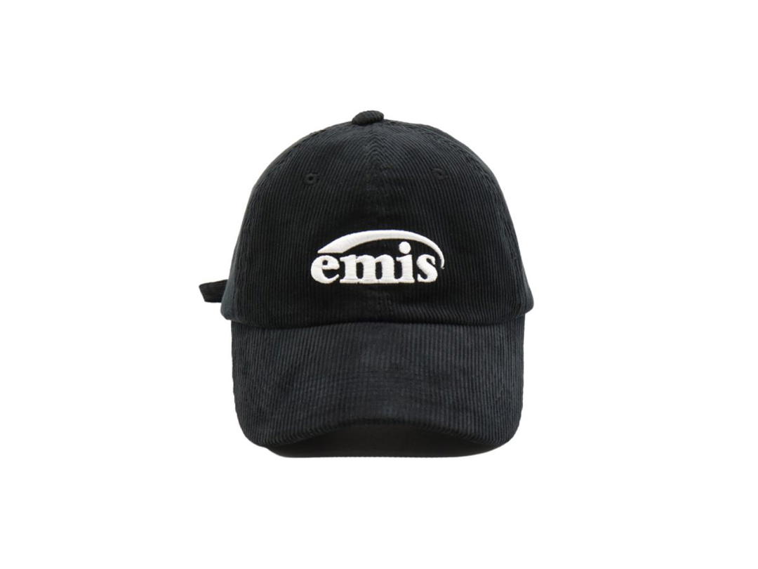 Emis Emis New Logo Corduroy Emis Cap Black