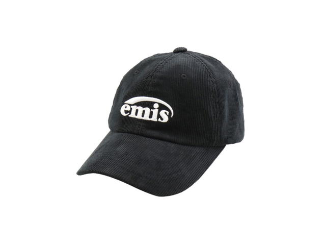 Emis Emis New Logo Corduroy Emis Cap Black - view 2